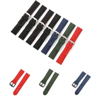 universal silicone rubber watch strap band writst watch band wrist belt with pin buckle watch accessories