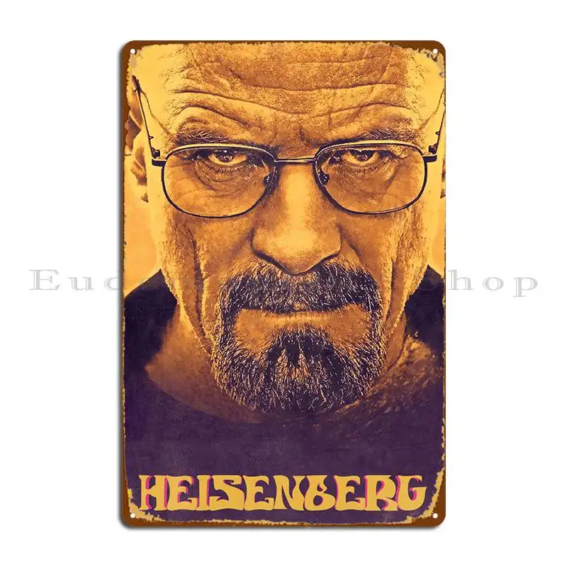 

Heisenberg Metal Signs Kitchen Wall Decor Pub Printed Wall Decor Tin Sign Poster