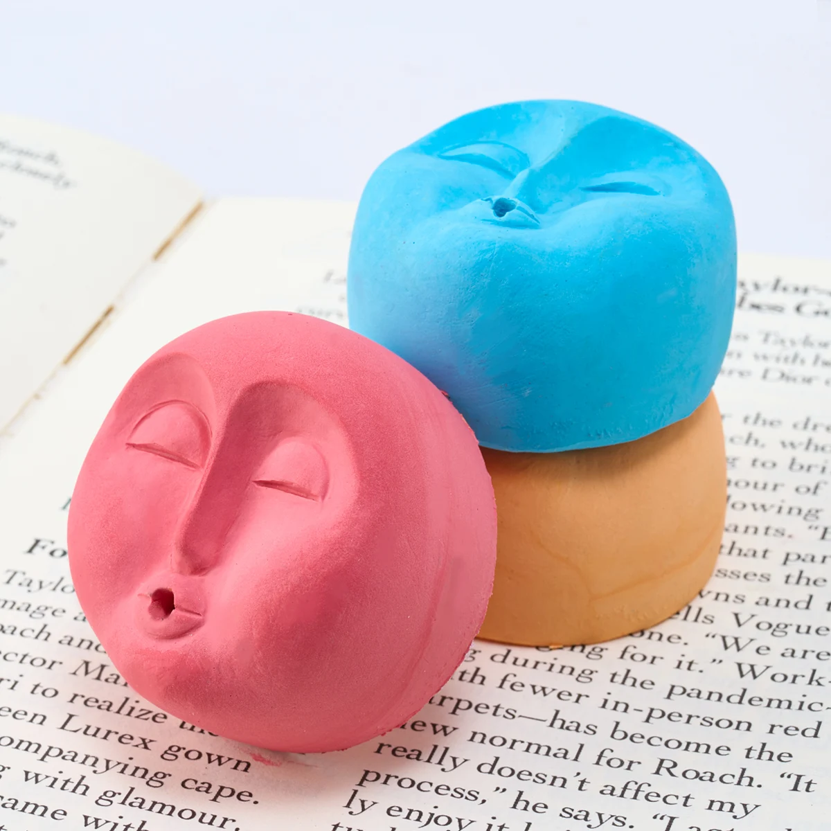 Основа для благовоний с человеческим лицом силиконовая форма пластырь