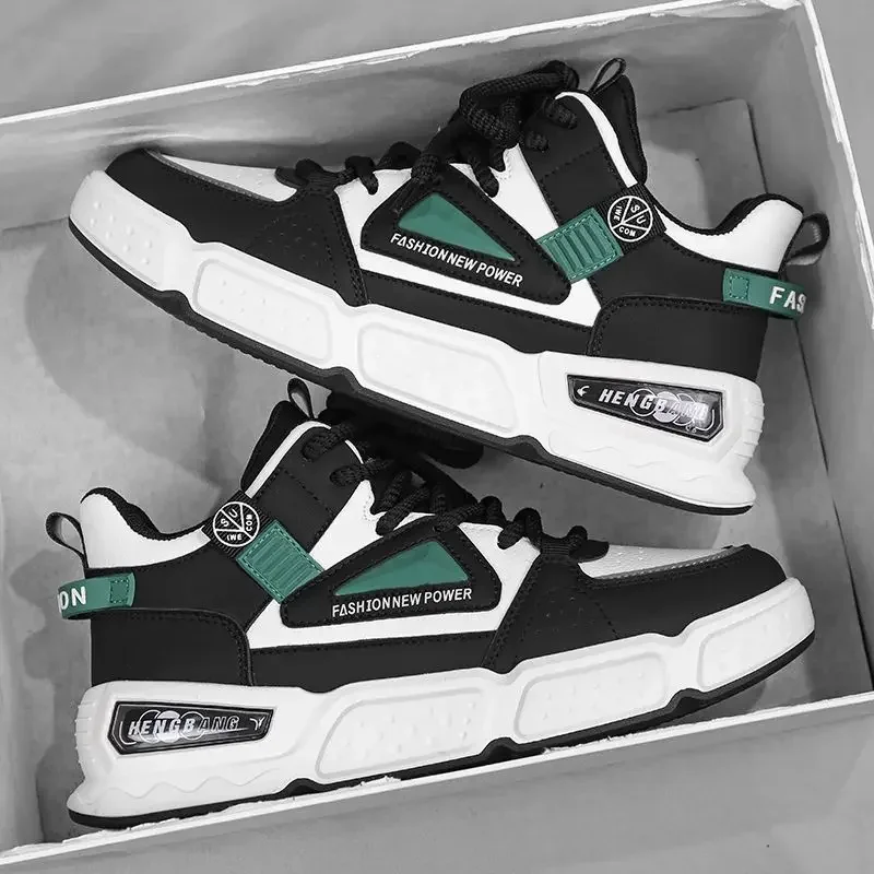 Повседневная спортивная мужская обувь на дышащей мягкой подошве четыре сезона