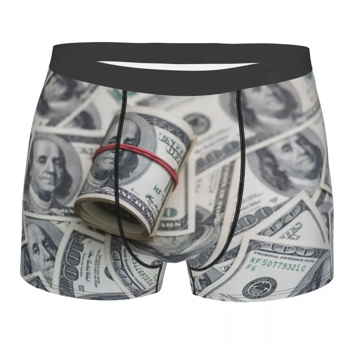 

Men's Panties Underpants Boxers Money Dollars Money Underwear Sexy Male Shorts