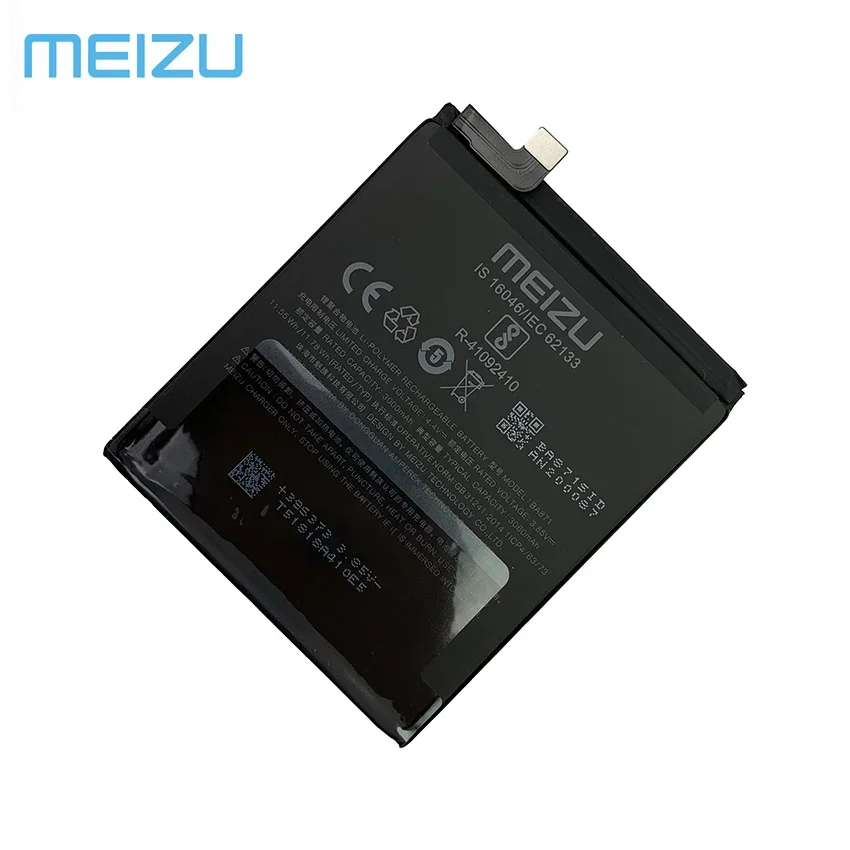100% Оригинальный аккумулятор 3060 мАч BA871 для Meizu 15 Lite / M15 M871 M871H BA 871 сменные батареи