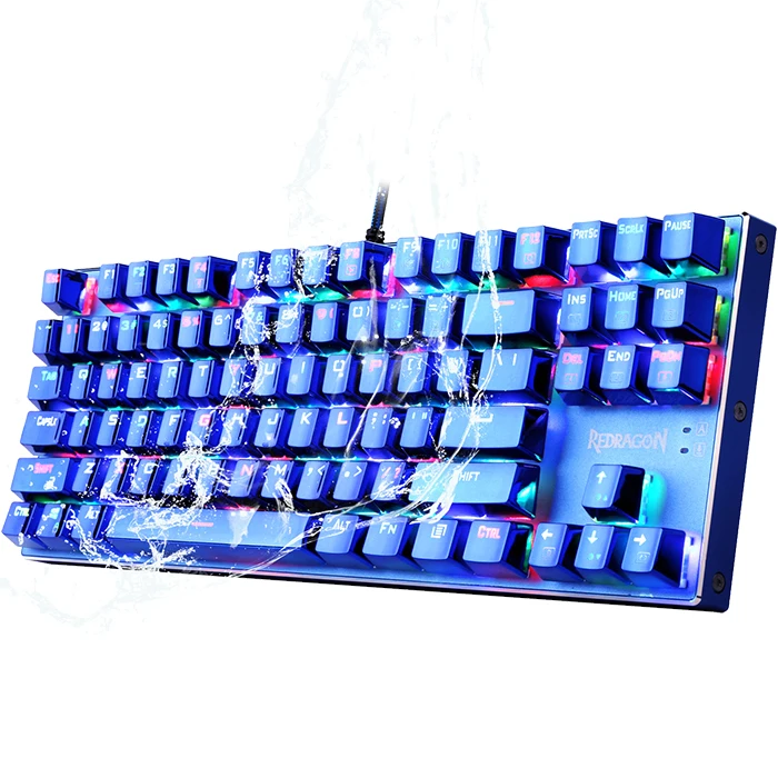 

pc accessories Redragon K566 Mechanical Keyboard With RGB Backlight Wired 87 Keys Gamer Mechanical Gaming Keyboard