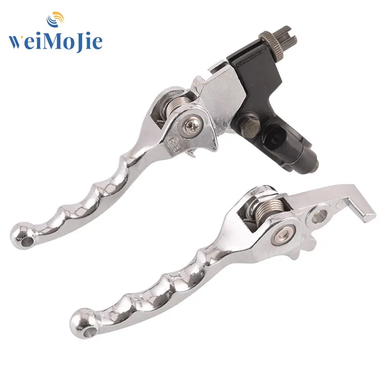 

1 Pair Folding Levers Brake Clutch Lever For Honda CR80 CR85 CR125 250 500 CRF50 50cc 70cc 90cc 110cc 125cc 140cc Pit Dirt Bike