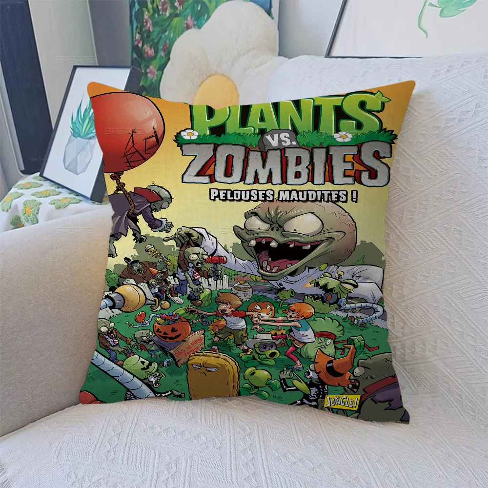 Персонализированная наволочка Game P-Plants V-Vs Z-Zombies детская спальня дикий декор для