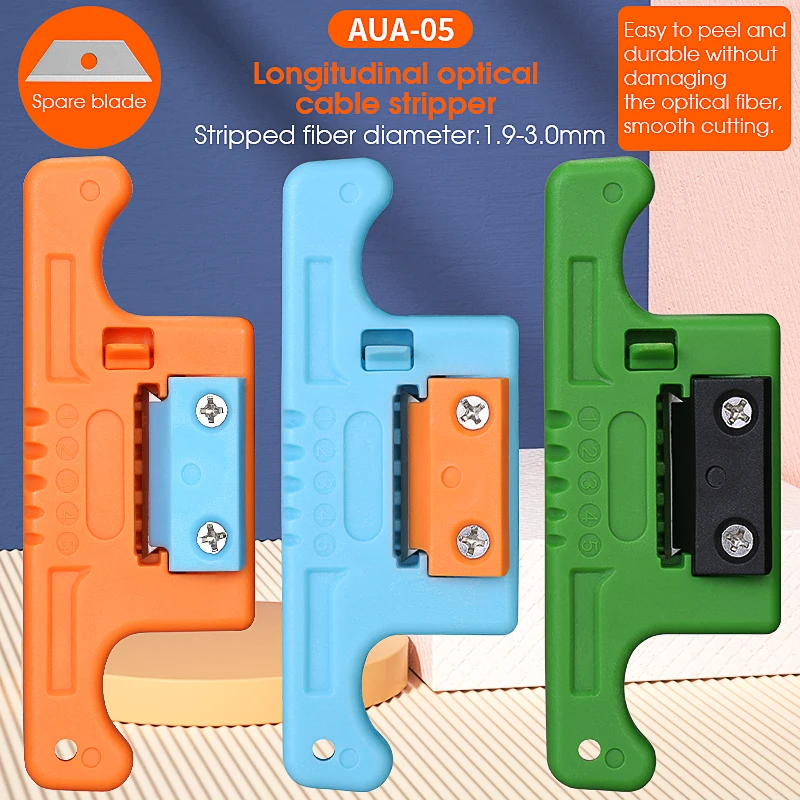 FTTH Fiber Optic Stripping 1.9-3mm MSAT5 Access Tool HMSAT-5 Loose Buffer Tube Stripper AUA-05 |