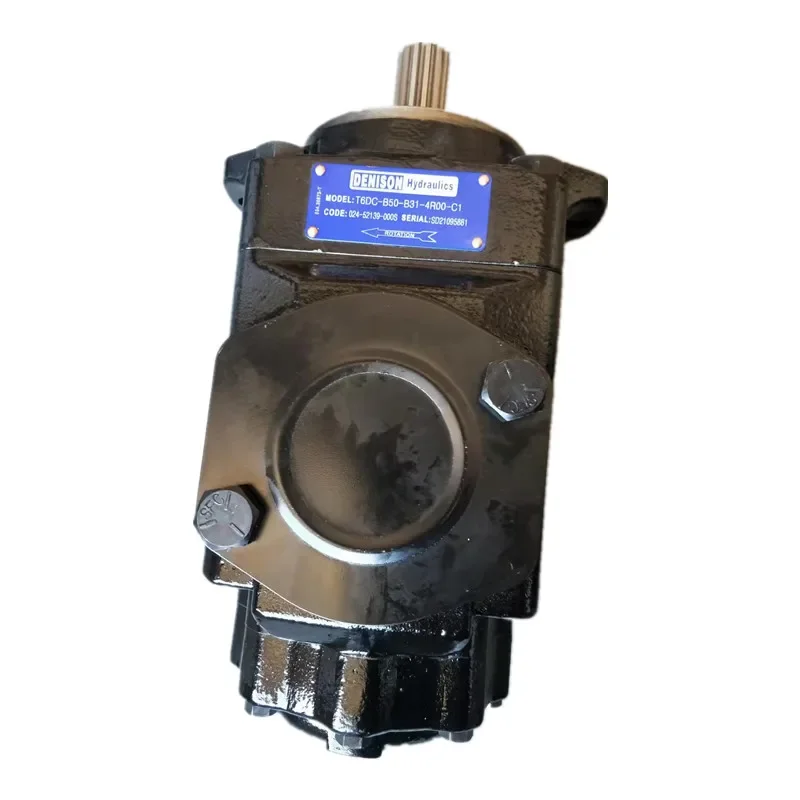 Фото л #   Гидравлический лопастной насос Parker Denison T6CC T6DC T6EC T6ED Двухлопастной насос для промышленного применения №2