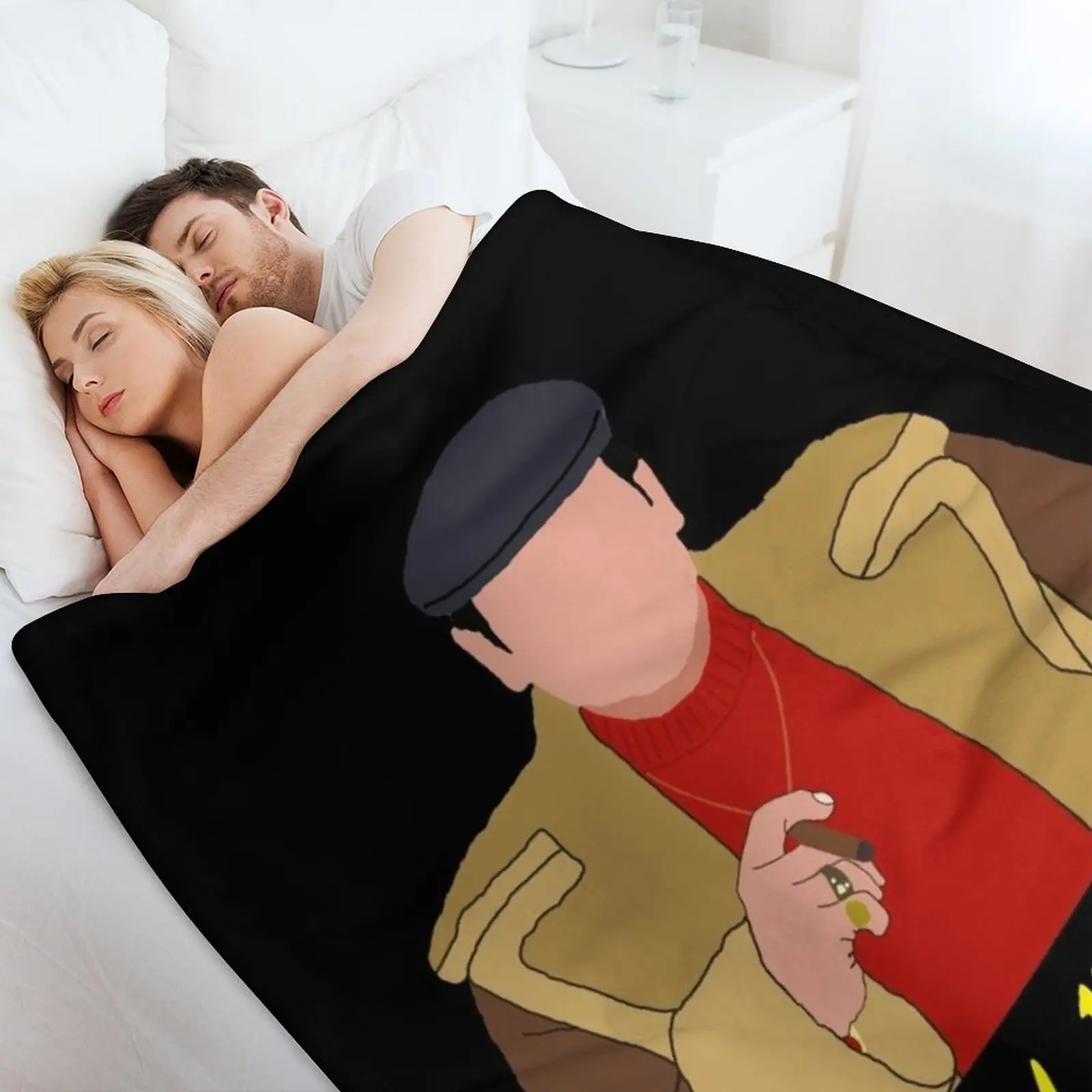 Прекрасно еврейское! (Желтое) Одеяло Роскошные лохматые детские одеяла для