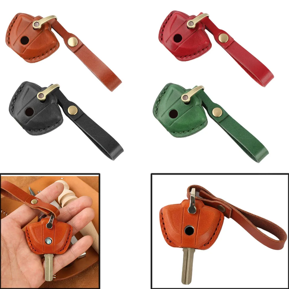 

Чехол для ключей из натуральной кожи, чехол для Брелока Для BMW Latte R Nine T S1000 XR RR F800GS C400X R1200GS G310GS