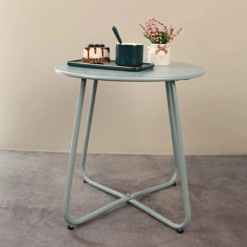 Скандинавский современный простой угловой столик для гостиной маленький