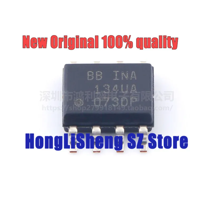 5 шт./партия, набор микросхем INA134UA INA134 INA134 134UA SOP8, 100% новый и оригинальный цвет
