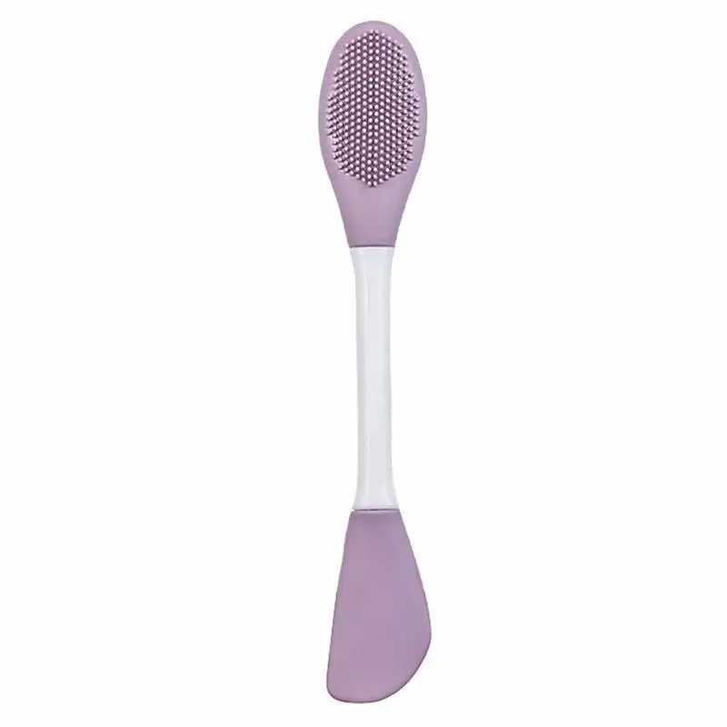 

Face Cleaning Brush Double-Headed Face Smear Brush Facial Cleaning Beauty Tool For Creams Lotions Gels Muds And Other Beauty