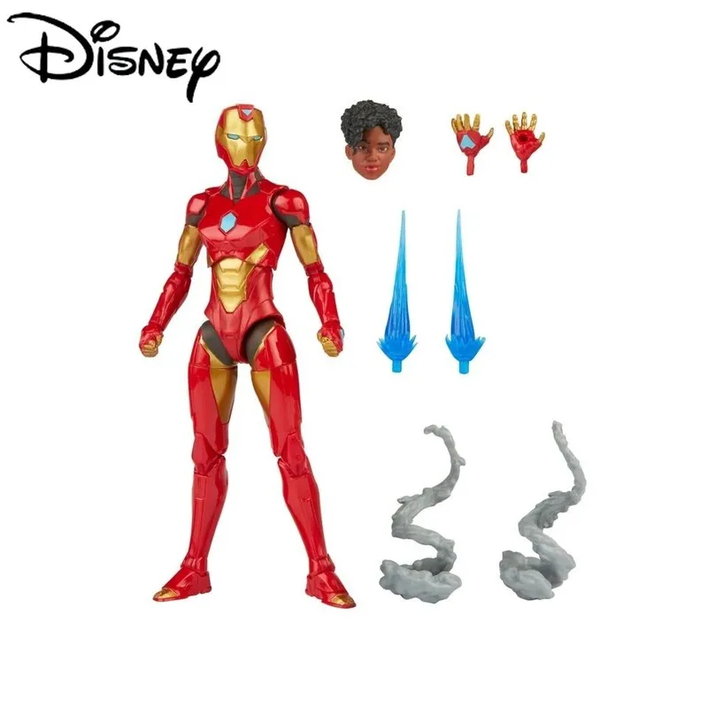 

6 Inch Anime Iron Man Action Figure Marvel Legends Ironheart Ursa Wave 6" Loose Action Figure Anime Pvc Model Birthday Kids Gift