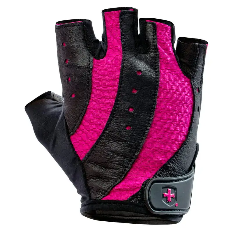 

Pro Weightlifting Gloves with Vented Cushioned Leather Palm, /Pink, Medium Muay thai Boxing gloves men Boxing wraps Mma gloves m
