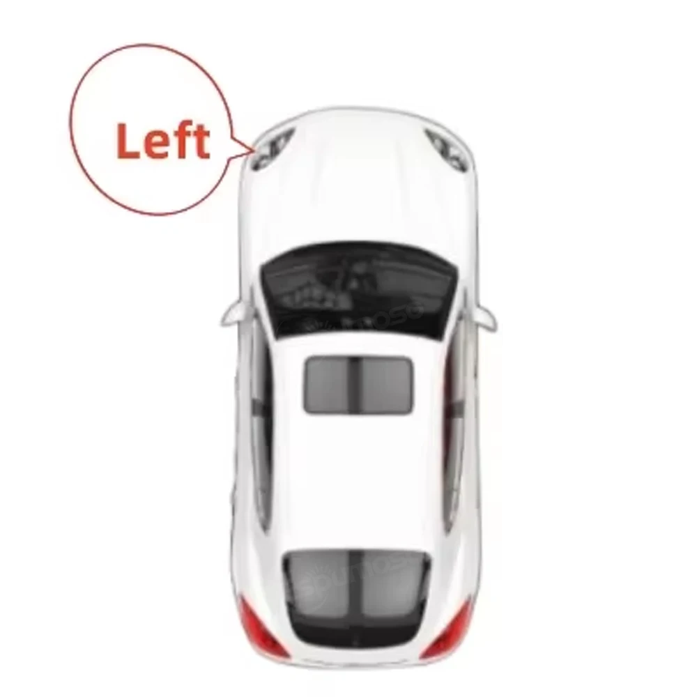 

Qidewin автомобильная фара для Porsche Macan 2014 2015 2016 2017, стекло объектива, прозрачный абажур для фар, автомобильные аксессуары