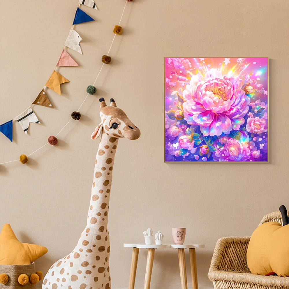 Dream Butterfly Flower Diamond Painting Kit 5D DIY Мозаика Вышивка Художественное Украшение Дома