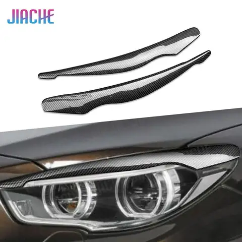 Для BMW 5 серии GT F07 Передняя накладка на веко из углеродного волокна автомобильный передний бампер головка веко украшение для бровей автомобильный Декор 2009-2017
