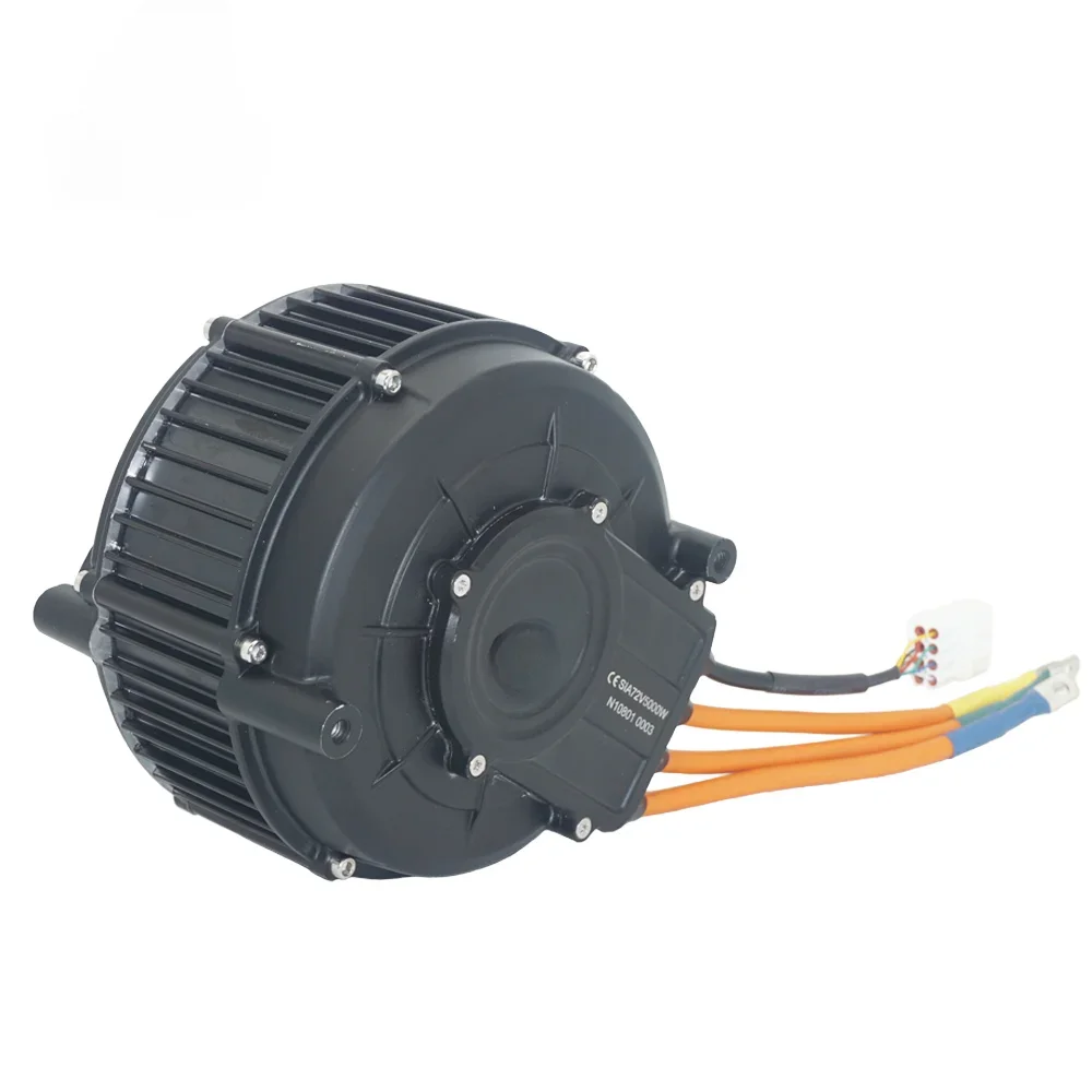 QS165 V2 5000W 72V 35H энкодер PMSM Средний приводной мотор с ND72490B 270A 490A