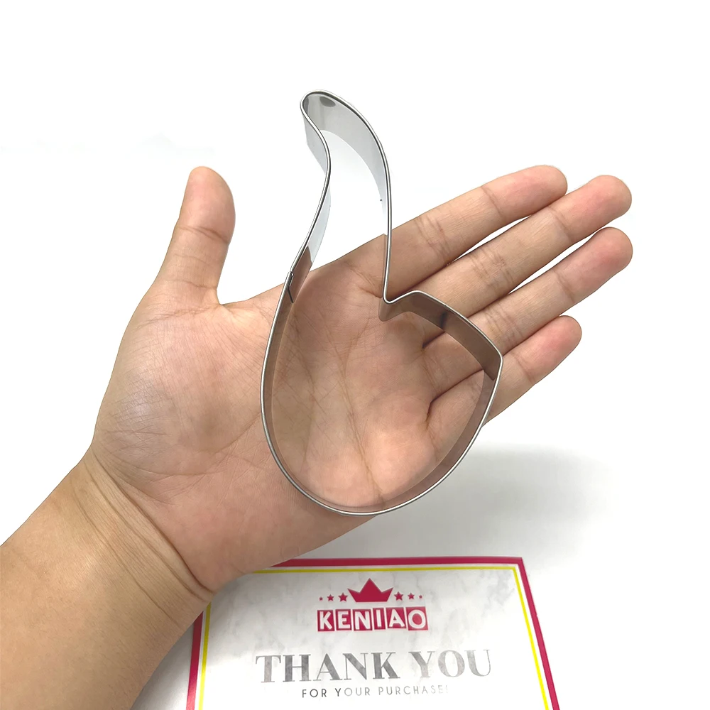 КЕНИАО Вырубка для печенья в форме трубки с табаком - 9,6 СМ Форма для выпечки печенья, хлеба и сэндвичей из нержавеющей стали от J.Cookies on.