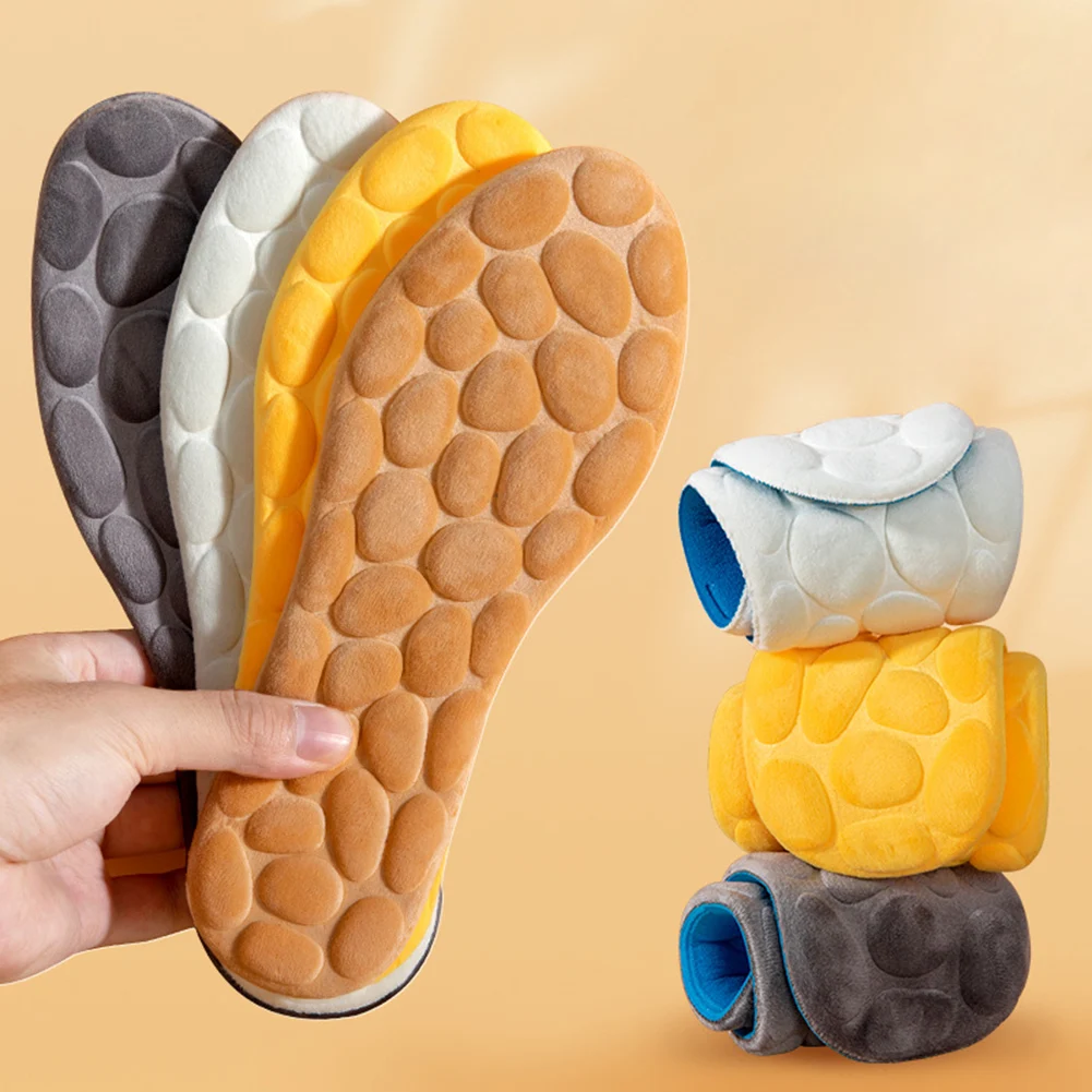 

Плюшевые Теплая стелька для обуви, утолщенные зимние ботинки, подошва обуви, термовставка, зимние спортивные стельки для бега, мужские и жен...