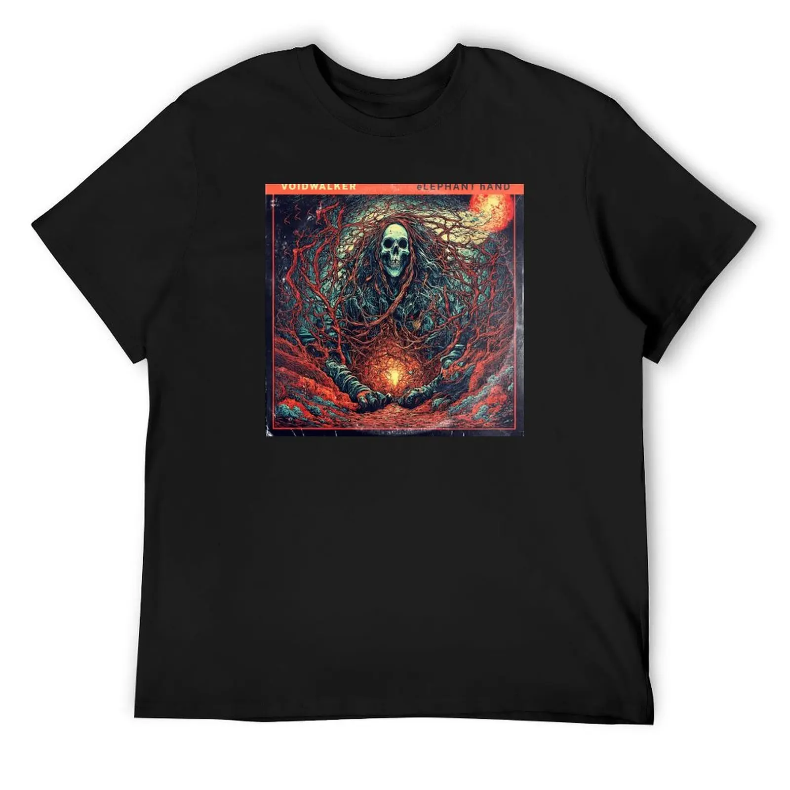 Футболка Voidwalker Album Merch для мальчиков белая негабаритная толстовки мальчика
