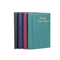pvc vertical in line small coin book commemorative coin collection book 120 grid small coin book