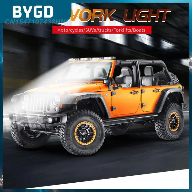 

12 В, 48 Вт, прочная Светодиодная лампа для работы, водонепроницаемая автомобильная лампа, прожектор, автомобильные аксессуары, суперъяркая автомобильная лампа