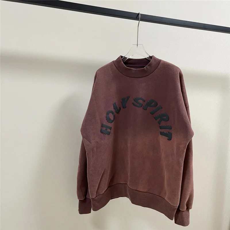 

Quality Tie Dye High Kanye West Sunday Service Holy Spirit Sweatshirts Hoodie 1:1 CPFM.XYZ Women Men Nice Washed Puff Pullover