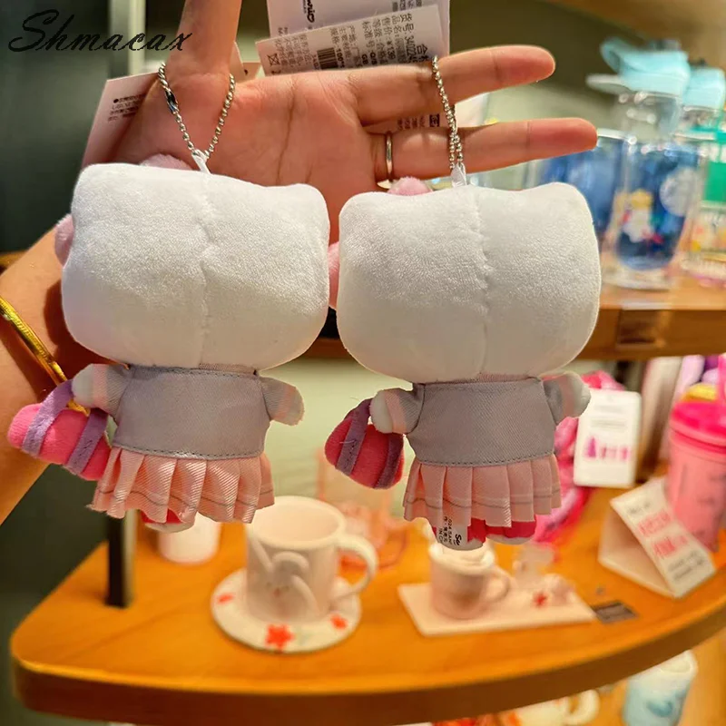 Милый плюшевый брелок Hellokitty Kawaii аниме Kt подвеска на Рюкзак мягкий мультяшный