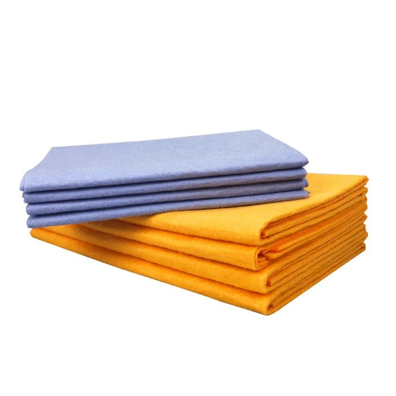 

ABSF 16PCS High Efficient Anti-Grease Bamboo Fiber Dish Cloth Washing Towel Absorbent Dishwashing Wiping Rags Sham-Wow