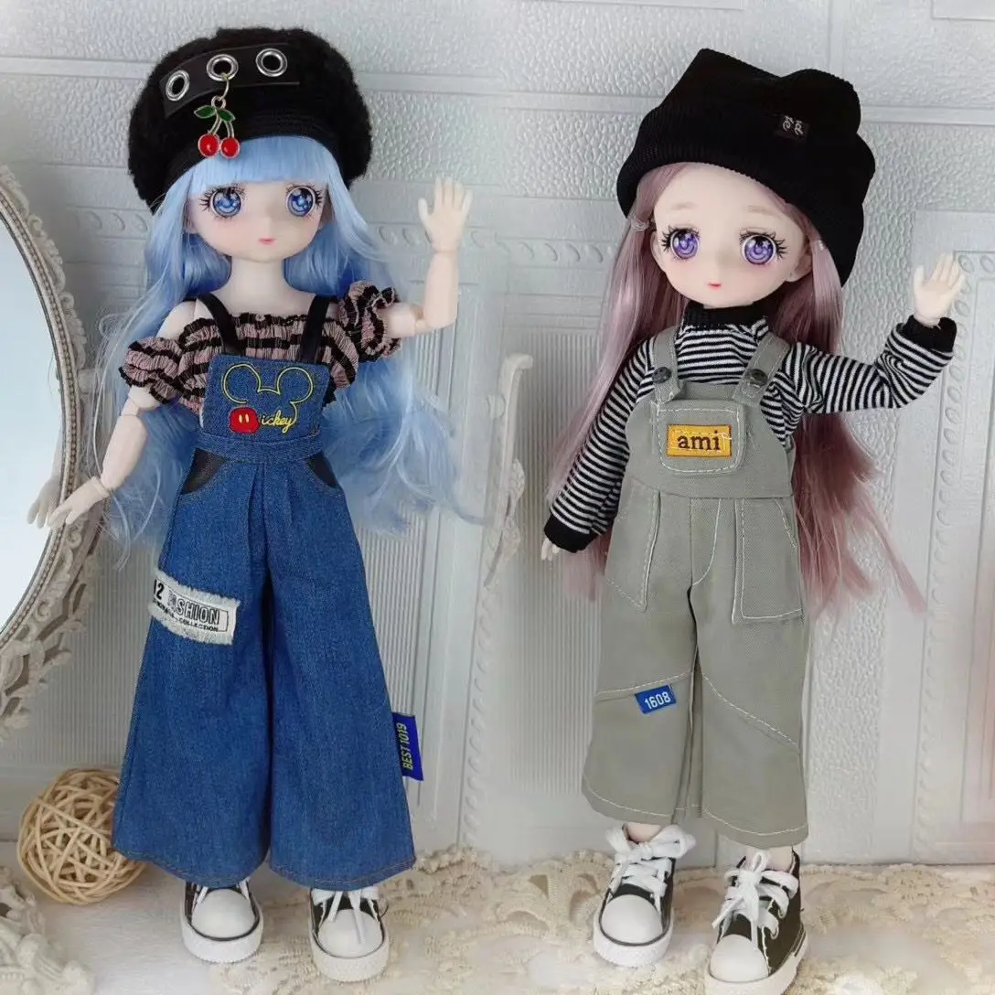 Аниме Кукла 30 см с комиксным лицом для девочек шарнирная кукла 1/5 игрушка