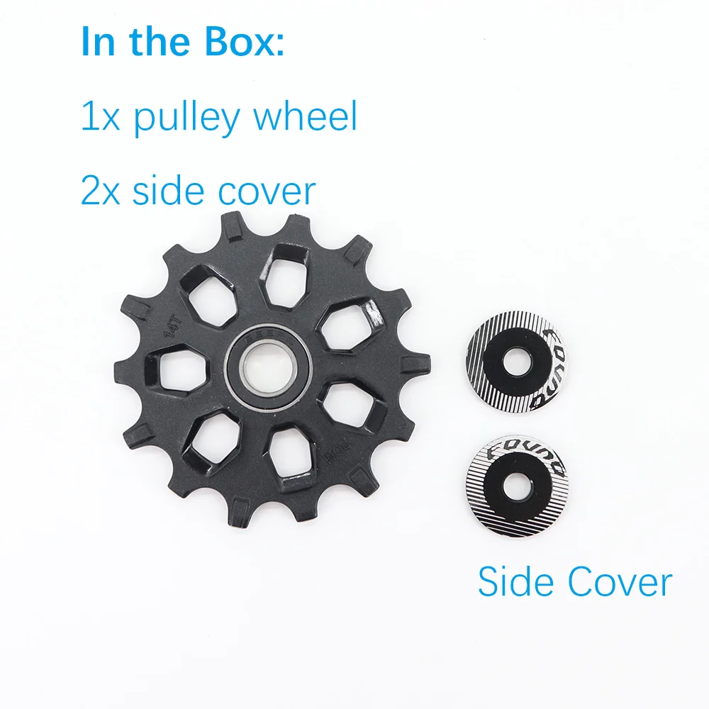 Задний переключатель Fovno Deckas для велосипедных шкивов 12t 14t 16t подшипник Shimano M9000 R8000