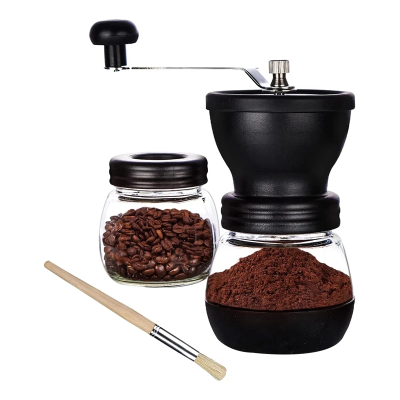 

Ручная кофемолка с керамическим напылением, ручная кофемолка для капельного кофе, пресс для Es press o, французский пресс