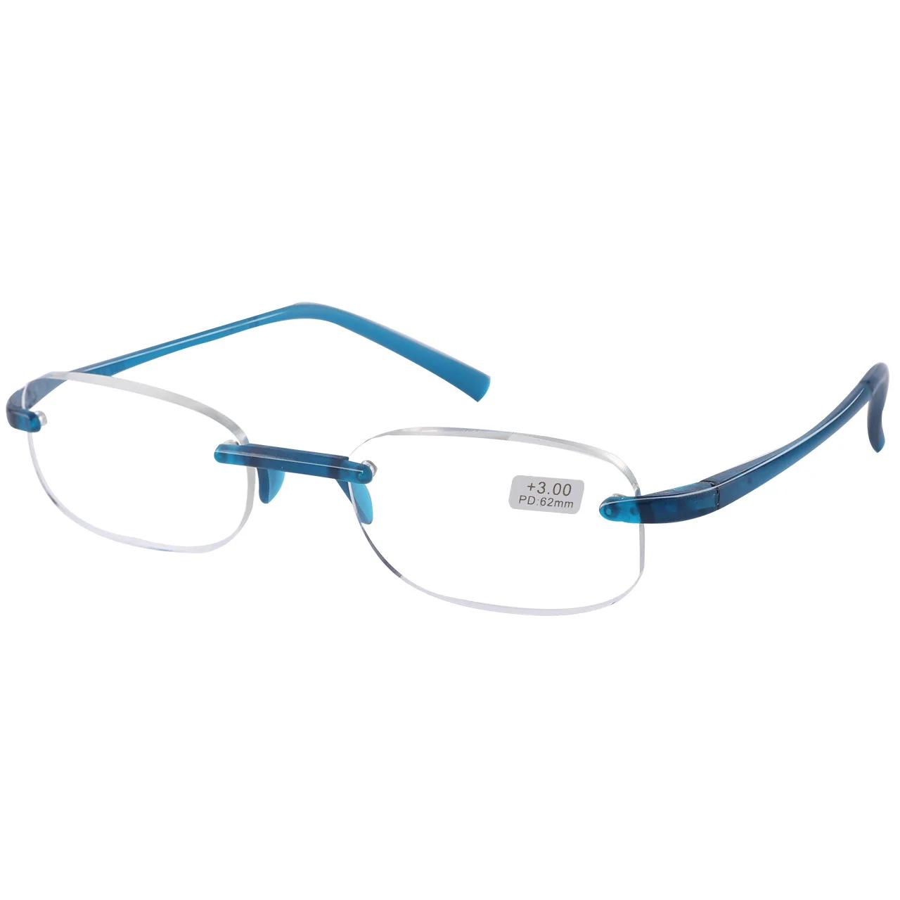 Портативные очки для чтения без оправы в стиле ретро