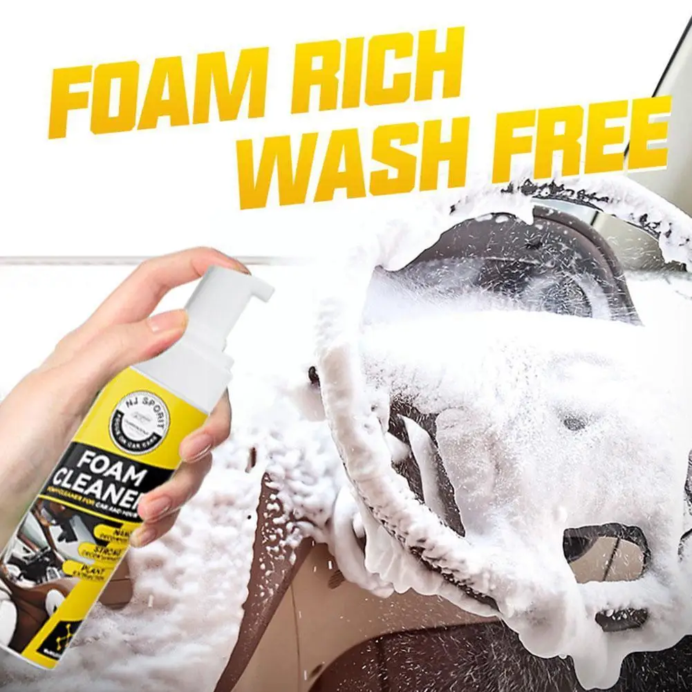 

200 мл Многофункциональный пенообразующий очиститель, аксессуары для поддержания кожи, глянцевый автомобильный агент, очистка потолка обуви S Z5F1