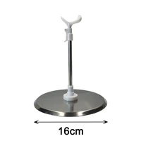 18 inch doll stand 16 bjd support 13 round stainless steel metal support 48cm 35 and 45 cm doll accessories display stand