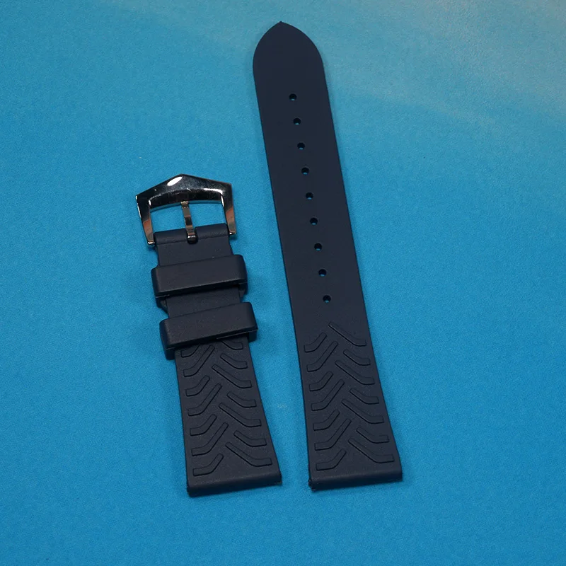 22mm Fluoro Rubber Watch Strap Replacement For SRP777J1/Samsung Watch Band Diving Waterproof Bracelet Strap Watch Accessories enlarge