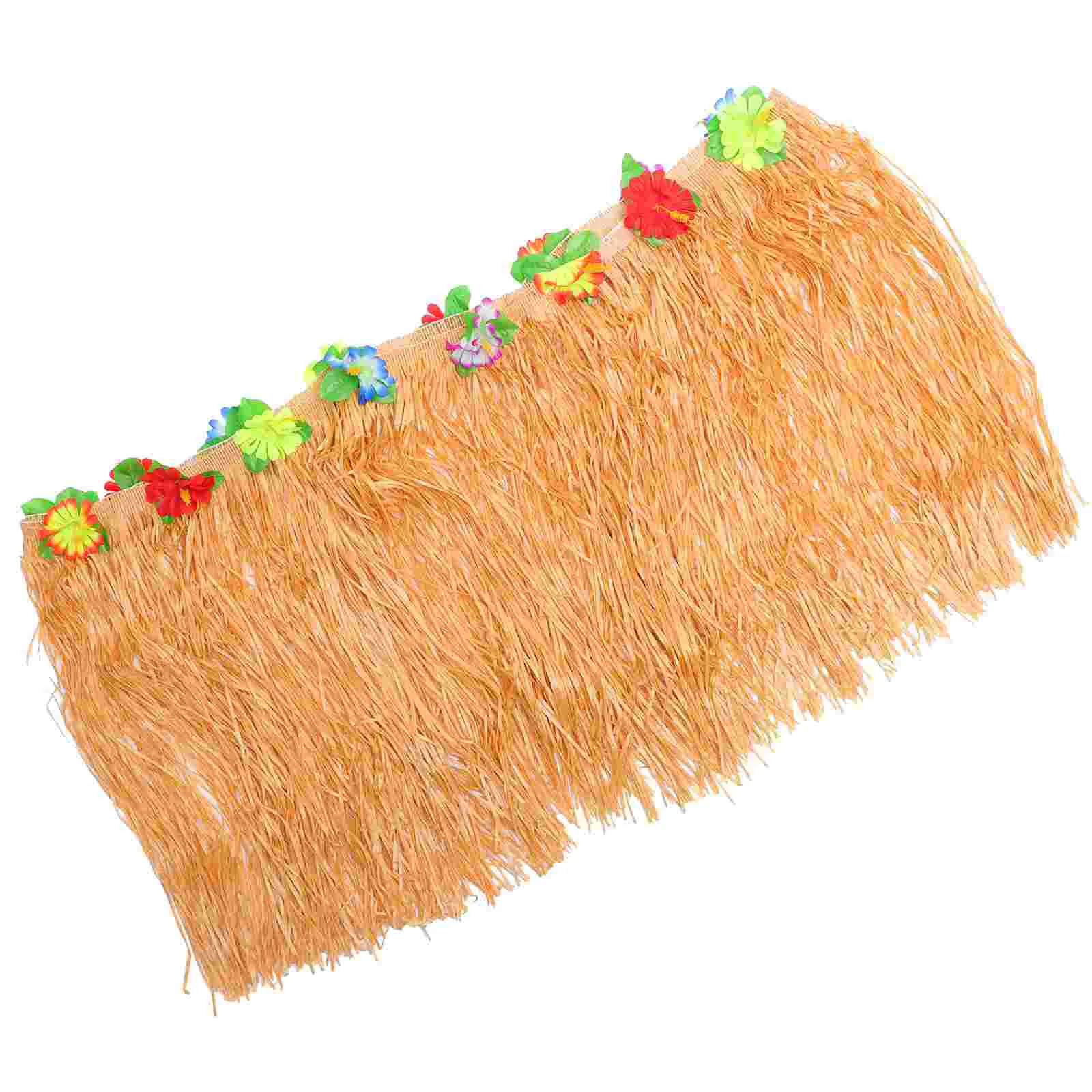 Hawaii Style Tinsel Tassel Hawaii Table Skirt Festive Party Decoration Photography Prop