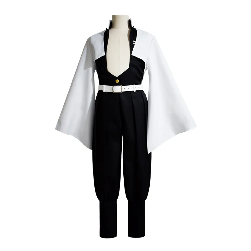 

Anime Demon Slayer Kimetsu No Yaiba Sanemi Shinazugawa Cosplay Costume Uniform Halloween Carnival Clothes