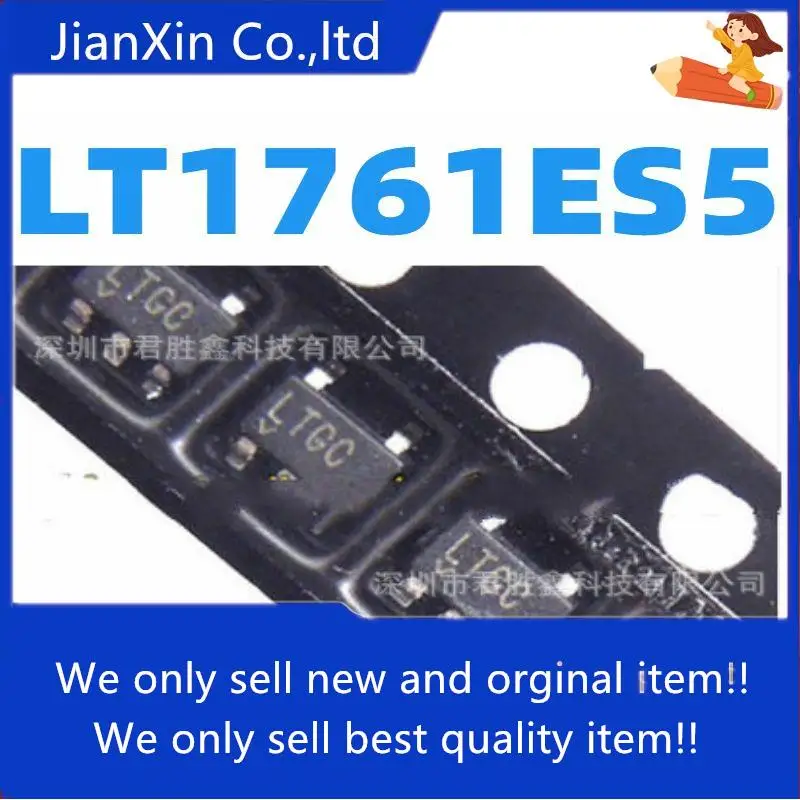 

10pcs 100% orginal new LT1761 LT1761ES5-5 Silkscreen LTGG SOT23-5