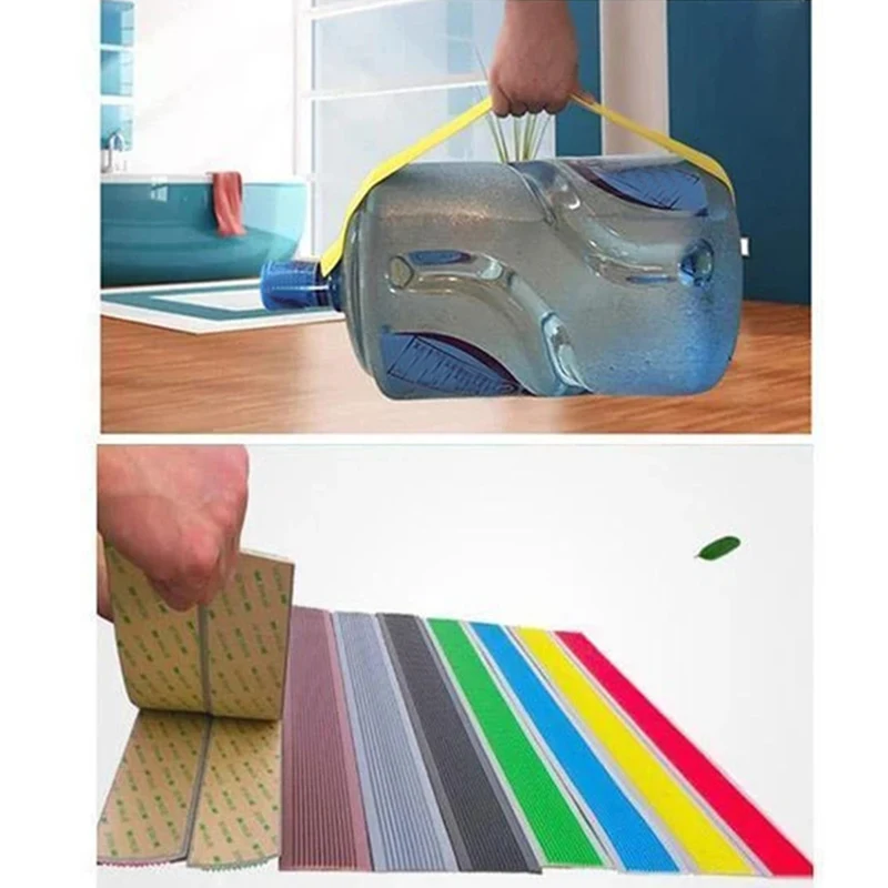 Противоскользящая полоса из ПВХ для лестницы Противоударная самоклеящаяся