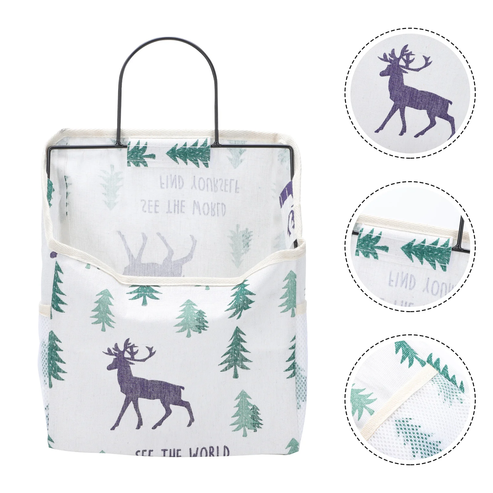 

Современные подвесные мешки для хранения, 1 шт., настенные контейнеры для хранения, подвески для дома