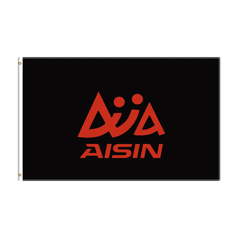 

3x5 Aisins Flag Polyester Printed Car Parts Banner For Decor
