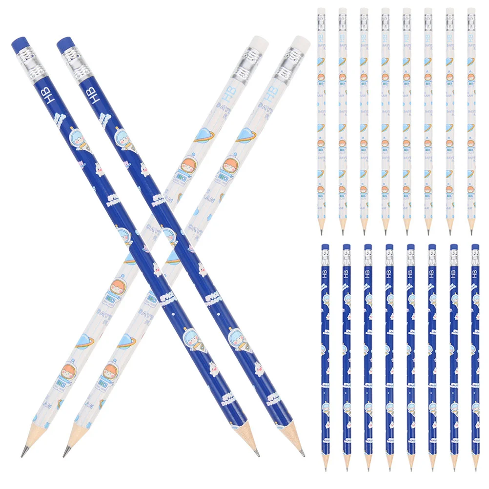 

50 Pcs Hb Wooden Household Pencils Convenient Drawing School Sharpened Accessories Students Log Sketching Multi-function