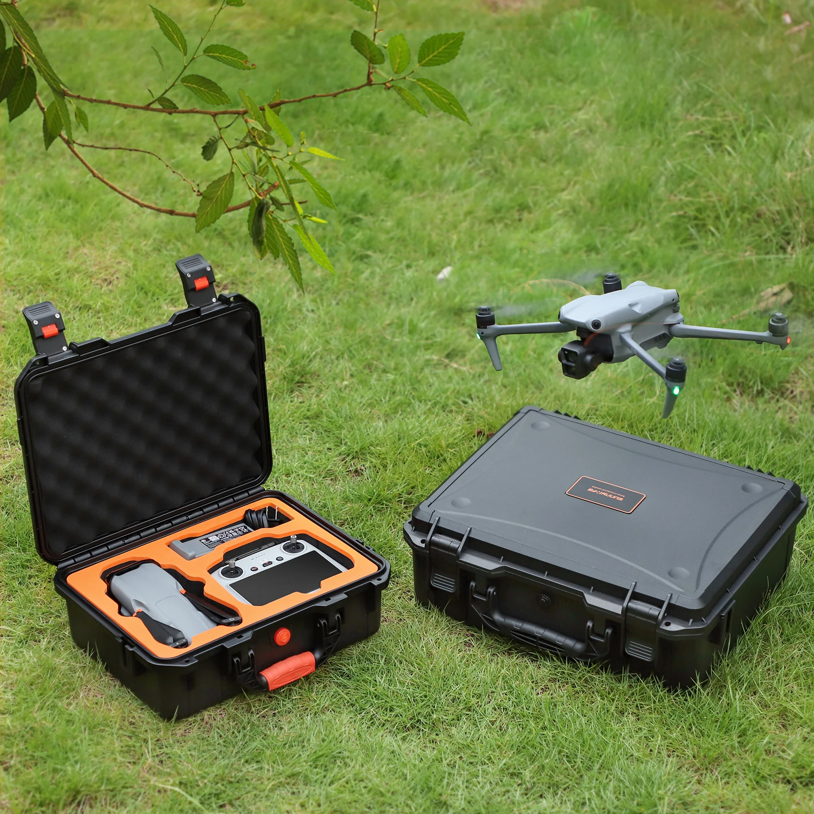 

Водонепроницаемая подставка для переноски для путешествий, сумка для хранения для дрона DJI Air 3/летных аккумуляторов и дистанционного управления