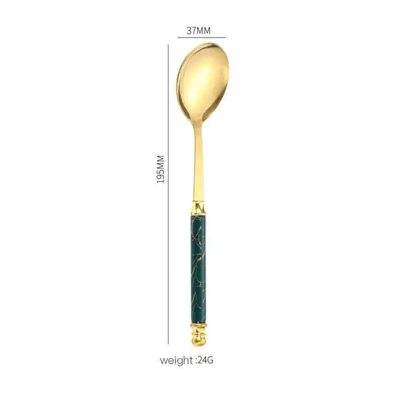 1/2/3 шт. кофейная ложка экологически чистая зеркальная полировка креативная в