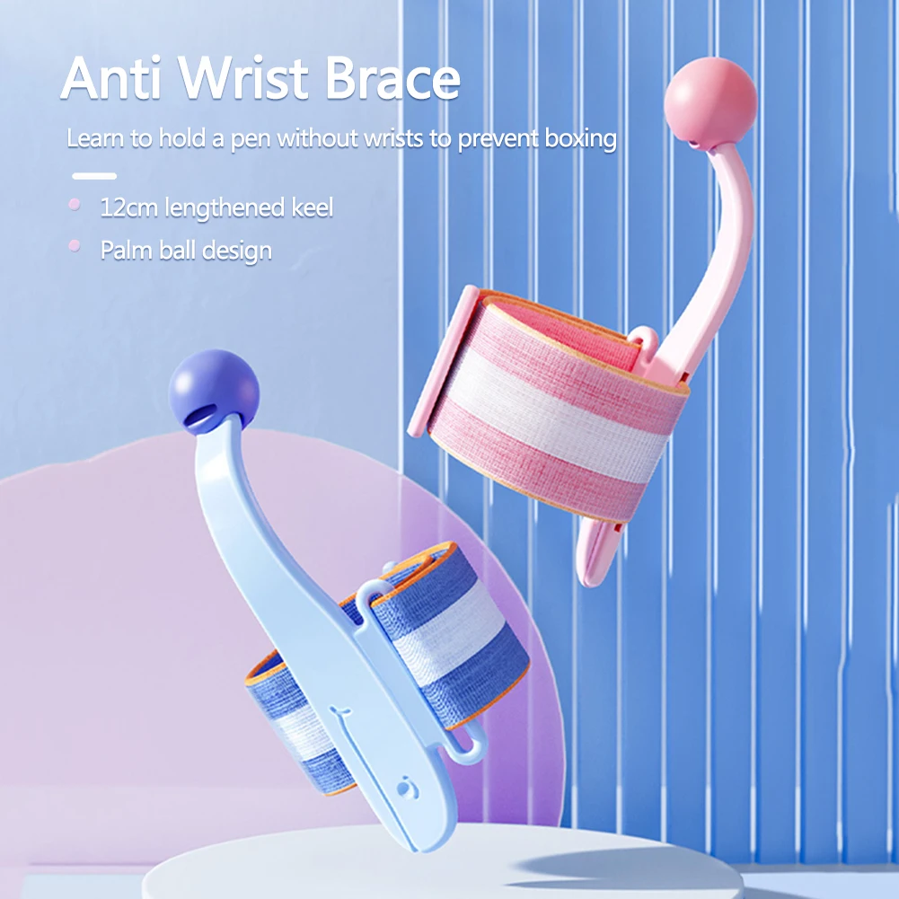 

Children Inner Hook Fixer Anti-wrist Grip Pen Posture ABS Antibacterial Breathable Wrist Corrector for Adults with Arthritis