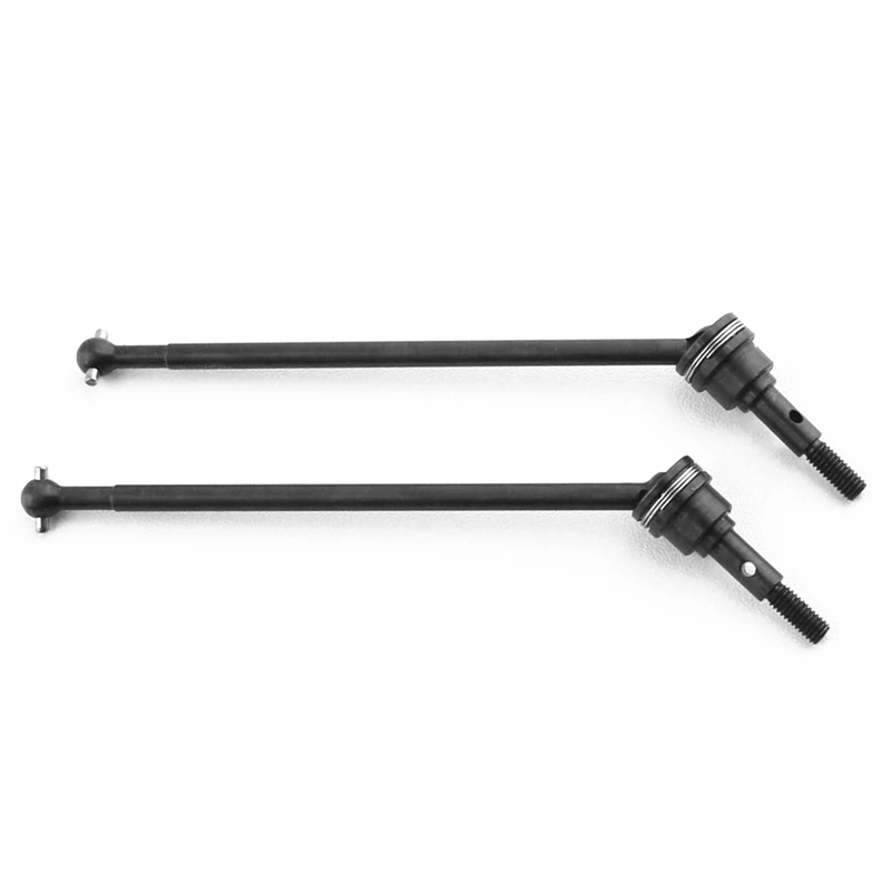 

2PCS Metal Drive Shaft Driveshaft CVD Durable 538104 530981 538550 For FS Racing 1/10 RC Car Upgrade Parts Accessories (Black)