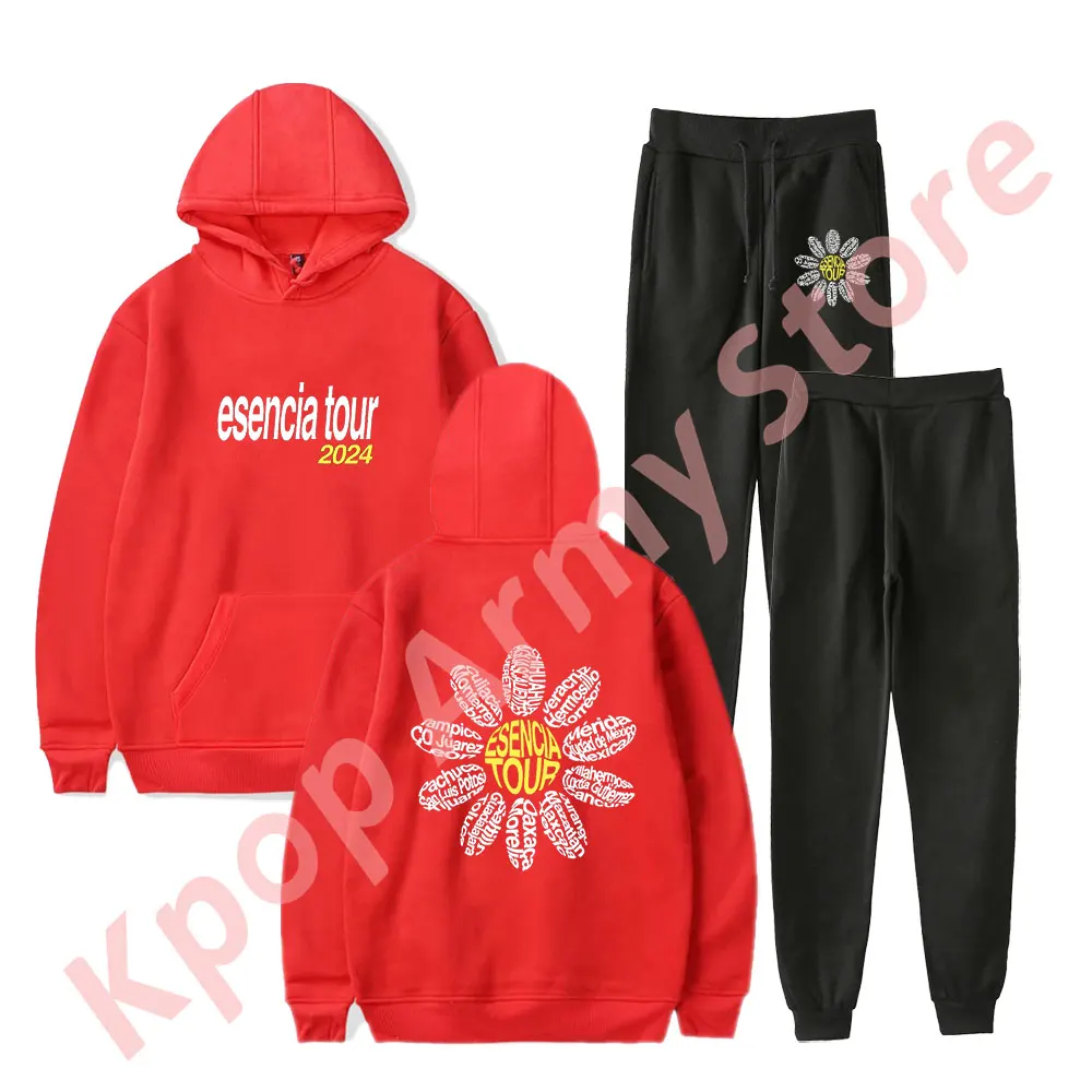 Humbe 2024 Esencia Tour Merch толстовки джоггеры брюки унисекс модные повседневные Хип-хоп