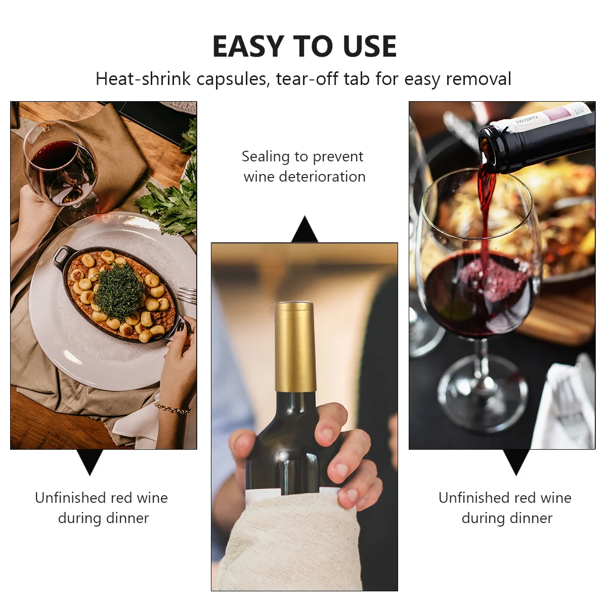 Термоусадочная пленка для красной бутылки термозащитная крышка уплотнительная